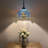 Tiffany Pendant Lighting Plug in Stained Glass Dragonfly LED Bulb Included 12"W*12"D*60"H-268900071