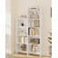 Bookcase, 5/6/7 tier Bookshelf, Black Bookcases Free Standing with Shelf Unit, Home Decor Furniture for Living Room, Home Office, Bedroom, Study-2142839372-2142839374