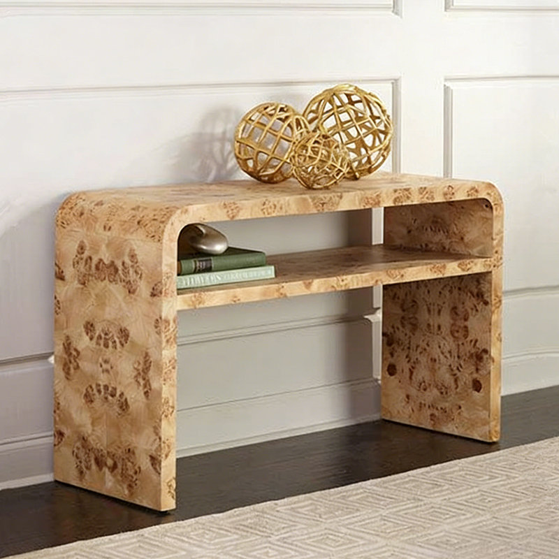 Console simple de style nordique, H 31,5 po x l 63 po x P 15,7 po