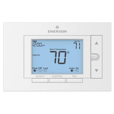 Taylor Precision Products Smart Universally Compatible Thermostat with Outdoor  Temperature Sensor