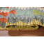 Tapis oriental multicolore en laine Kilim 3 x 4