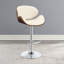 Tabouret de bar polyvalent et réglable avec revêtement de qualité supérieure et base stable