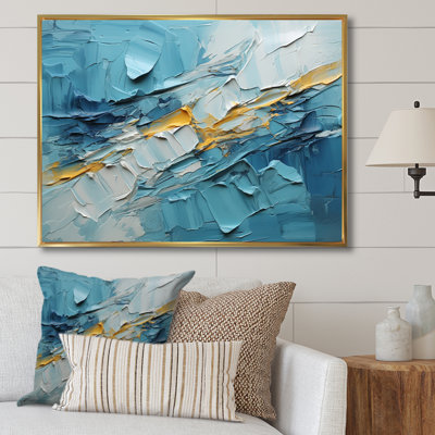 «Georgee Glacier Frozen Majesty Collage II», reproduction