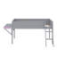 Lit mezzanine avec bureau et DEL Gaming-609033205