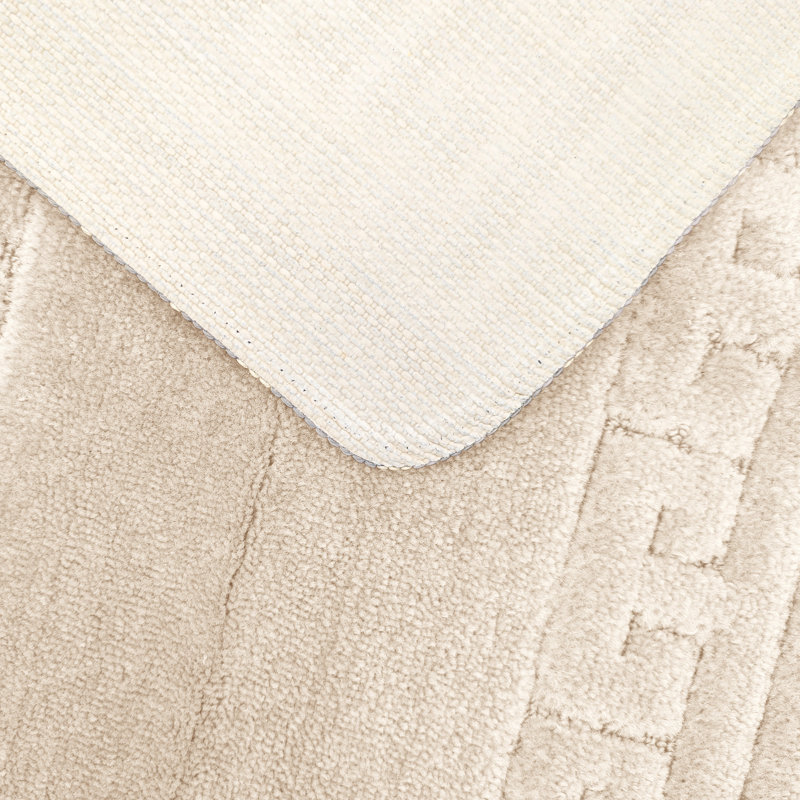 Kelya 2 Piece Bath Set, Cream