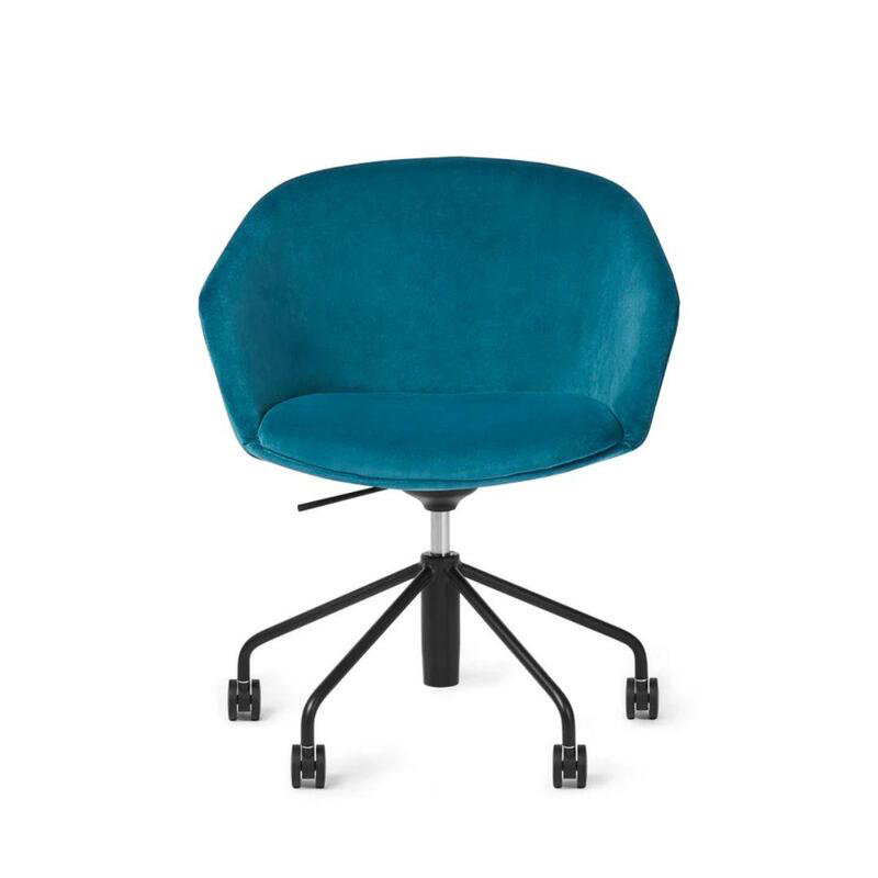 Chaise de réunion Pitch, Sarcelle