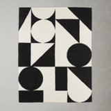 Dave Hand Tufted Geometric Indoor Rug
