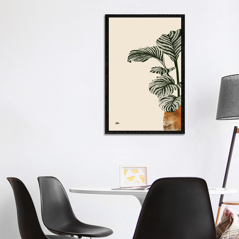 Calas I 1 Piece Wall Art on Canvas, 101.6 cm H x 66.04 cm W, Black Framed Canvas