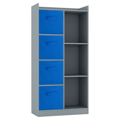 Samee 128 cm H x 62.5 cm W Cube Bookcase