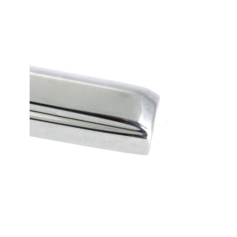 Art Deco Locking Fastener - LH, Polished Chrome