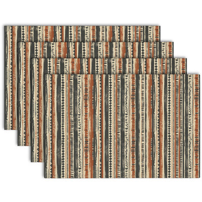 Rectangle Polyester Dining Table Placemat