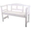 Rickey Solid Wood Pine Outdoor Bench-36566743