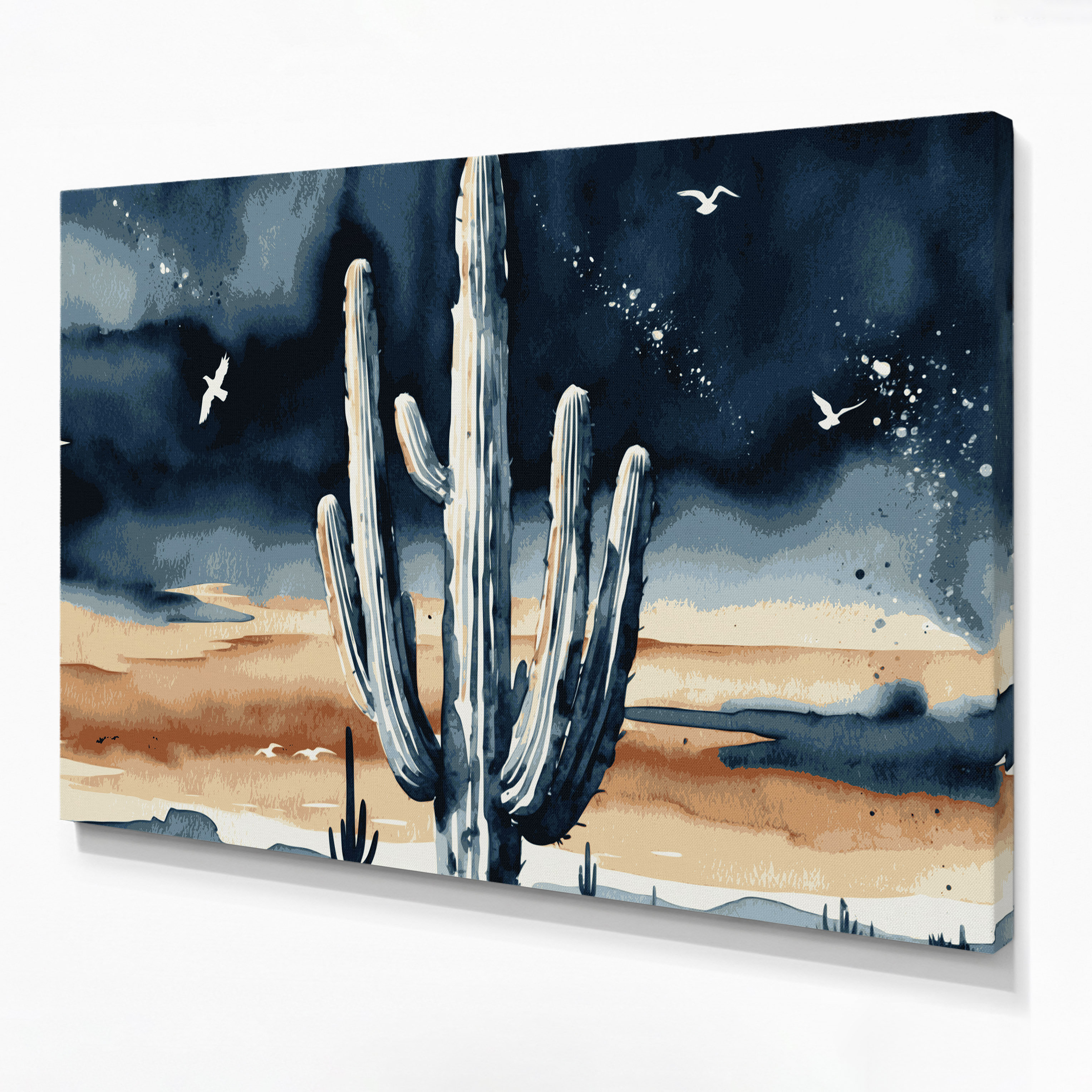 Illustration of Southwestern Foliage And Greenery