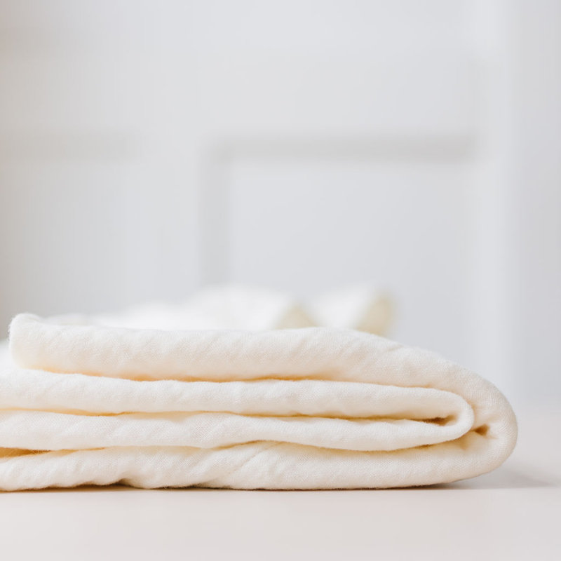Pre-folded Swaddle, Off White