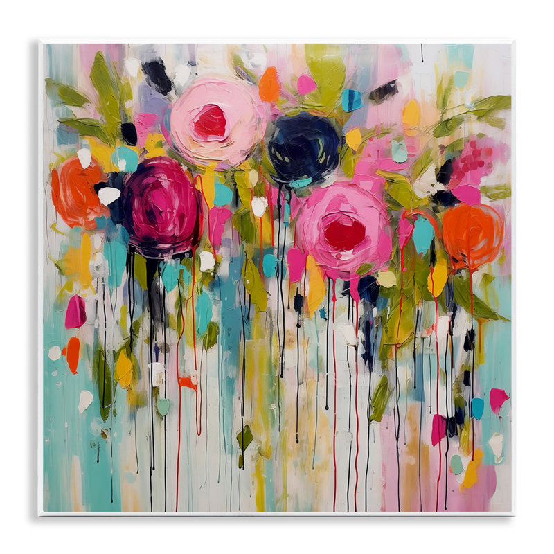 "Paint Drip Roses" par Irena Orlov