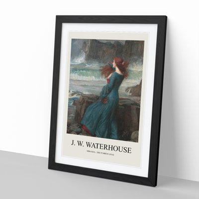 Miranda the Tempest by John William Waterhouse - Picture Frame Painting
