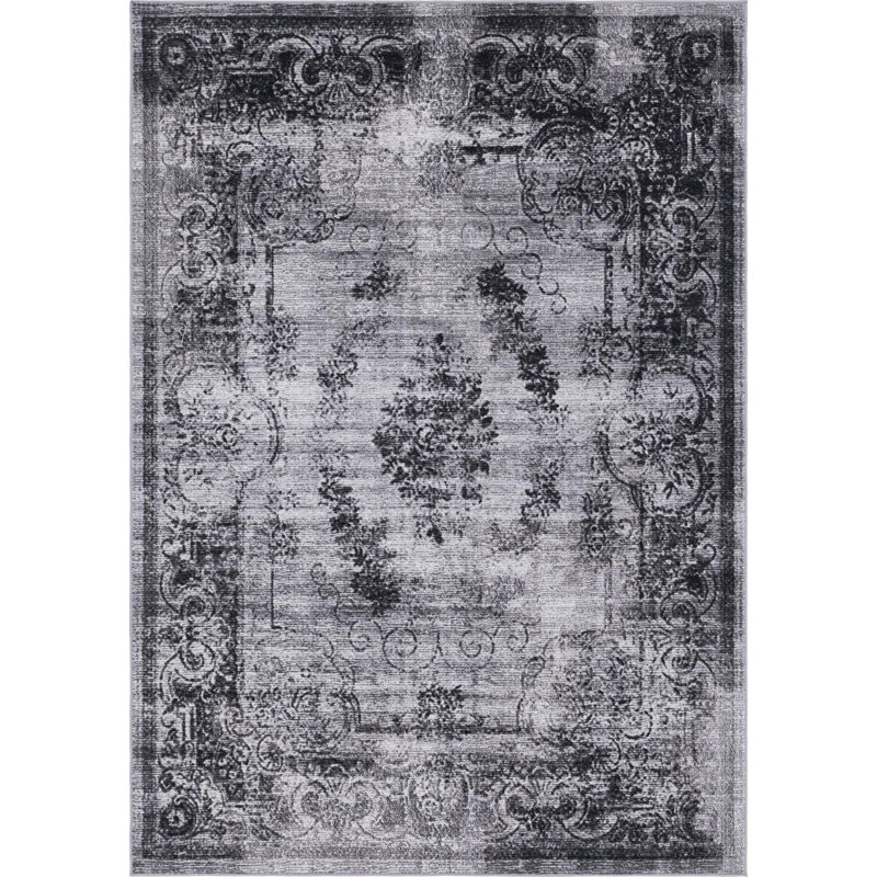 Clevinger Oriental Indoor Rug, Rectangle 7'1" x 10'