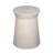 Tapered Round Solid Wood Pedestal Side Table-90984633