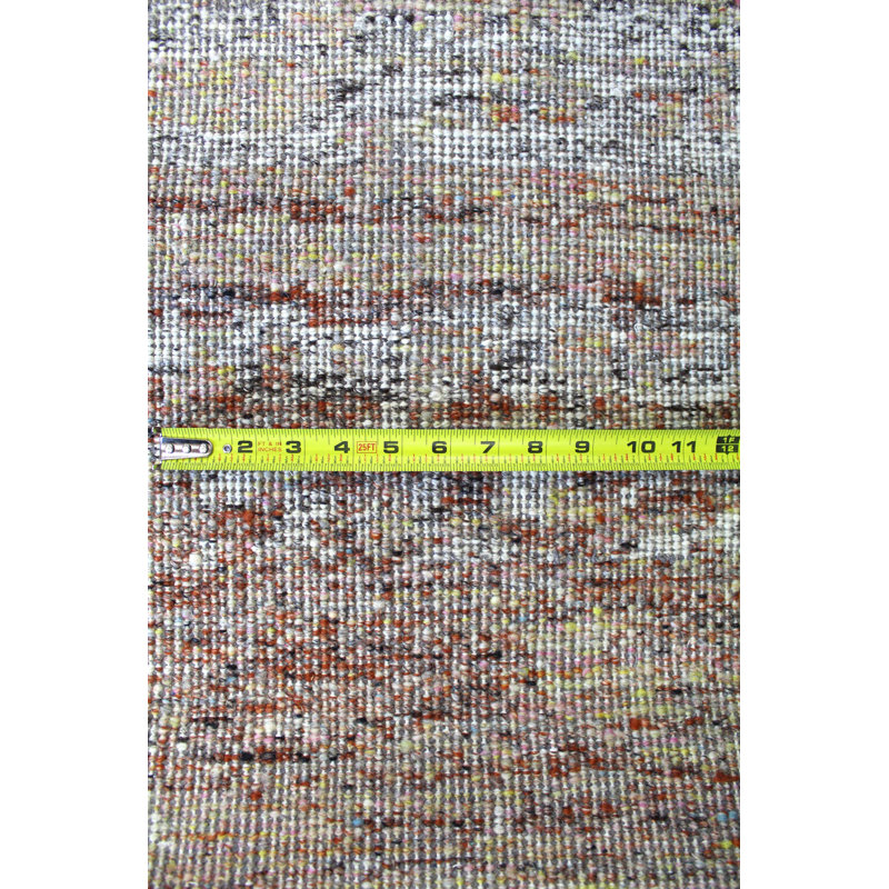 Sahara Abstract Area Rug in Red, Rectangle 11'9 x 15'3"