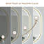 Aluminium Oval Mirror