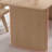 Simple solid wood table and chair combination-104367383