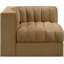 Chaise d'angle rembourrée en tissu Rummi-123507412
