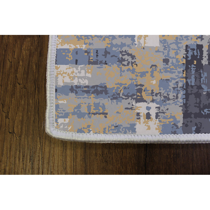 Premium Hall Carpet (3.3 x 6.6 ft), 100% Polyester, 0.4 in Pile Height | Antibacterial, Non-Slip PVC Dot Underside | Machine Washable, 3D Digital Printing | Ideal for Living Room, Bedroom, and Entryway Decor