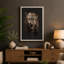 Golden Leopard Modern - Print-136717070-136717065