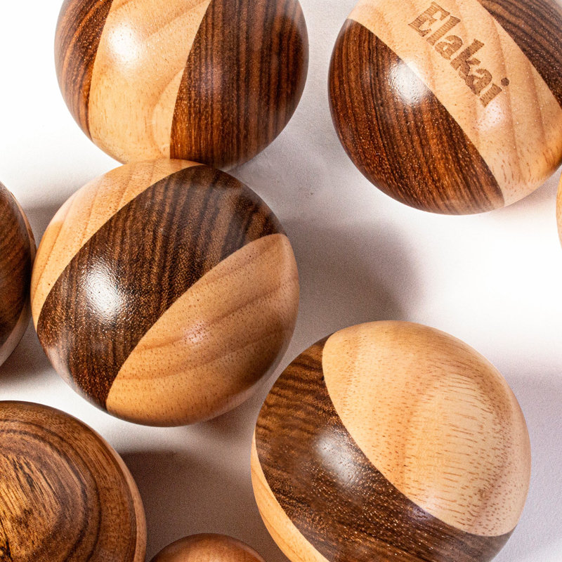 Ensemble de pétanque de voyage Hevea