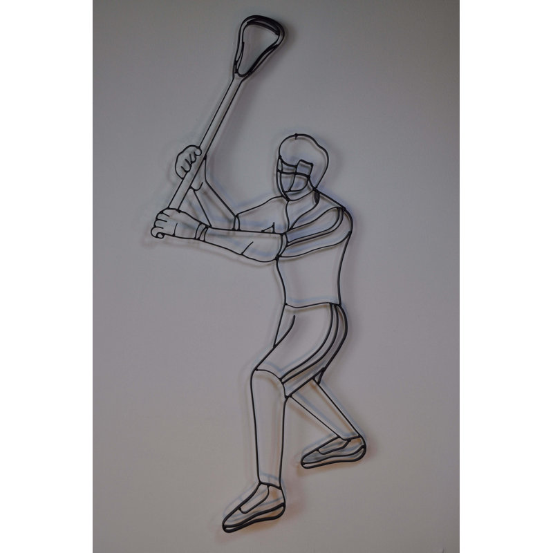 Handmade Modern People Wall Decor on Metal