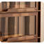 Armoire d'appoint ronde en verre