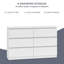 Truett 138cm W 6 - Drawer Chest of Drawers