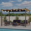 4m x 3m Aluminium Pergola