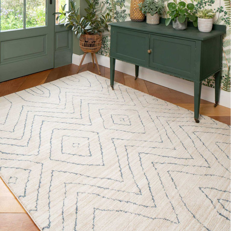 Gorham Moroccan Shag Area Rug, Rectangle 200 x 290cm