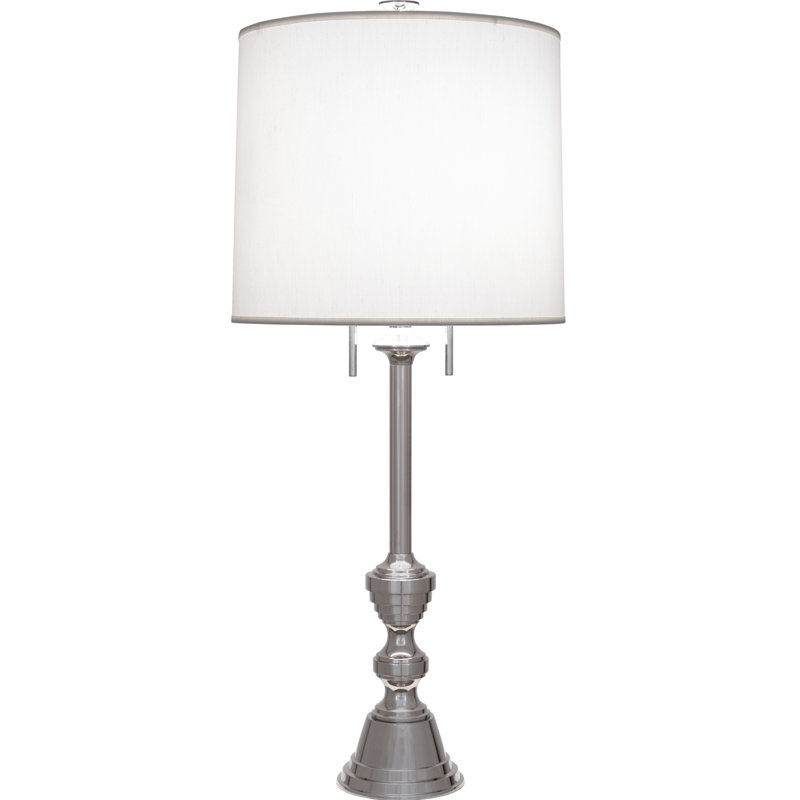 Lampe de table Arthur, Nickel poli