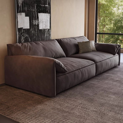 Coussin modulaire gris foncé 100% polyester