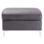 Repose-pieds gris rectangulaire-1502592130