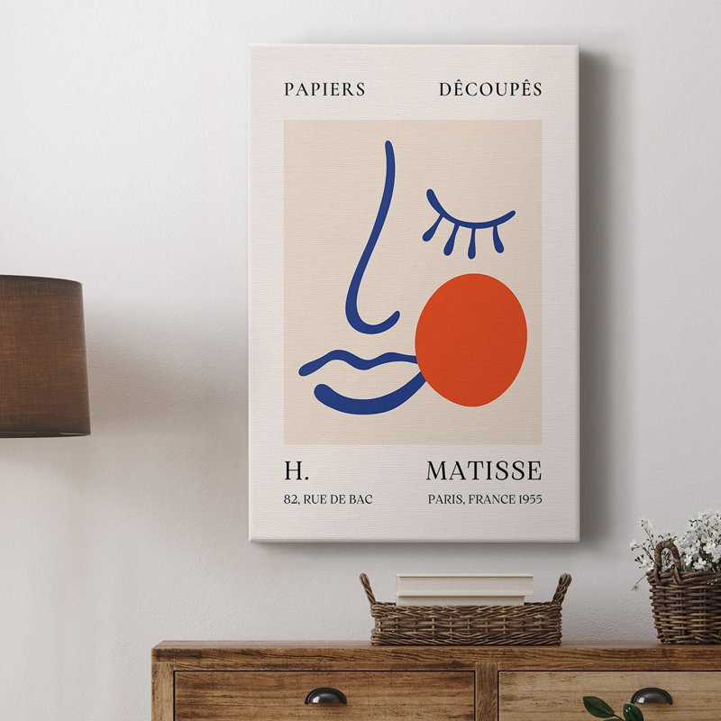 Matisse CLIX, reproduction encadrée - galerie Cavas sur mesure, H 18 po x l 12 po