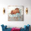 Moo-ving In IV by Ethan Harper - Single Picture Frame Print on Canvas-1075937768-1102726848