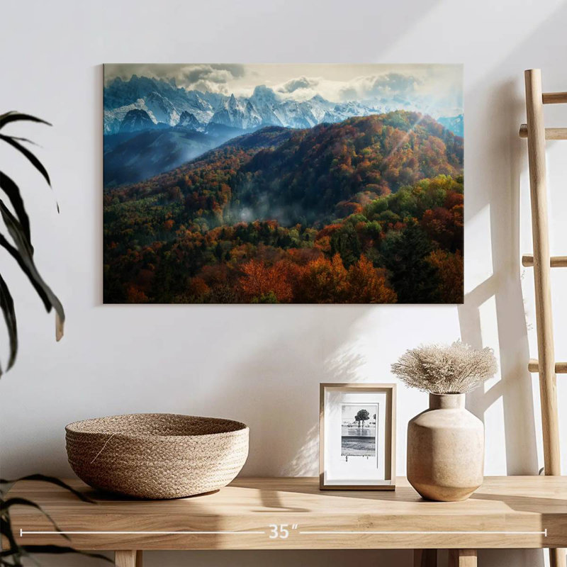 Alvord, automne dans les Alpes, H 16 po x l 24 po