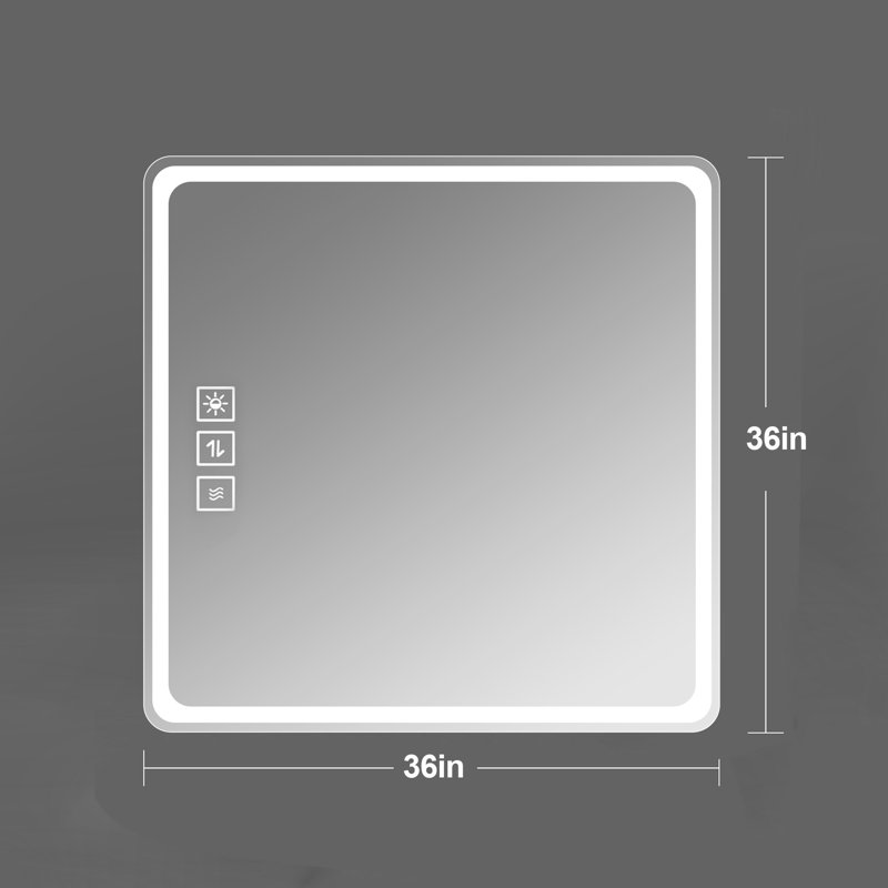 Miroir de salle de bain 36X36 pouces
