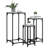 Ensemble de 3 tables d'appoint vidaXL-255734481