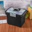 Boîte de rangement portable verrouillable avec compartiment supplémentaire et poignée Sterilite-138007822