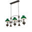 Luminaire suspendu 5 lumières Sunbury