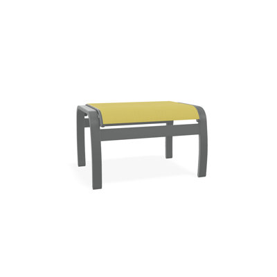 Repose-pieds d'extérieur avec coussin Askar