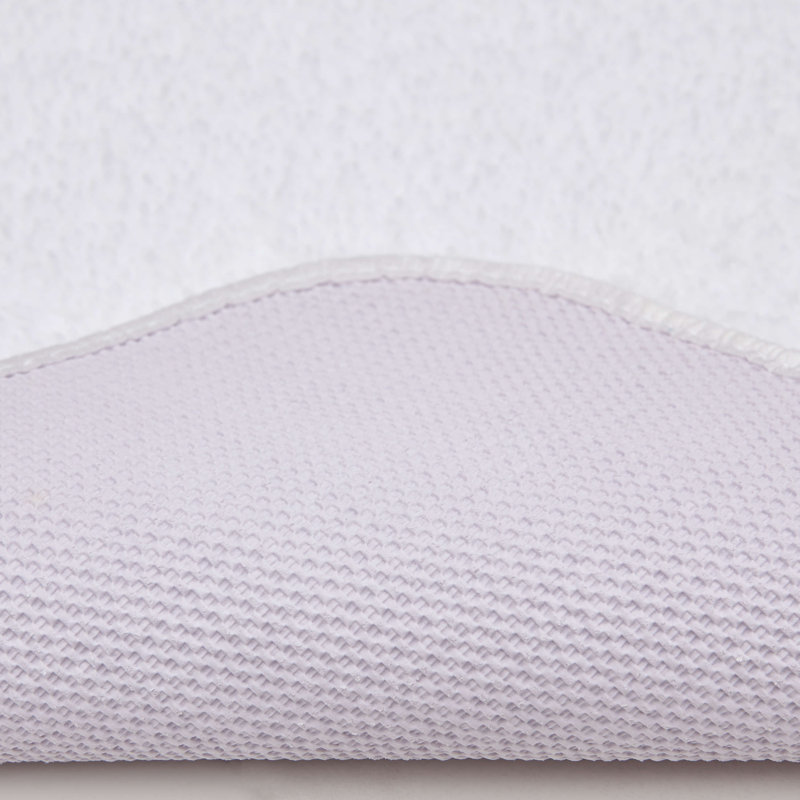 Alioth Nylon Non-Slip Contour Mat, White