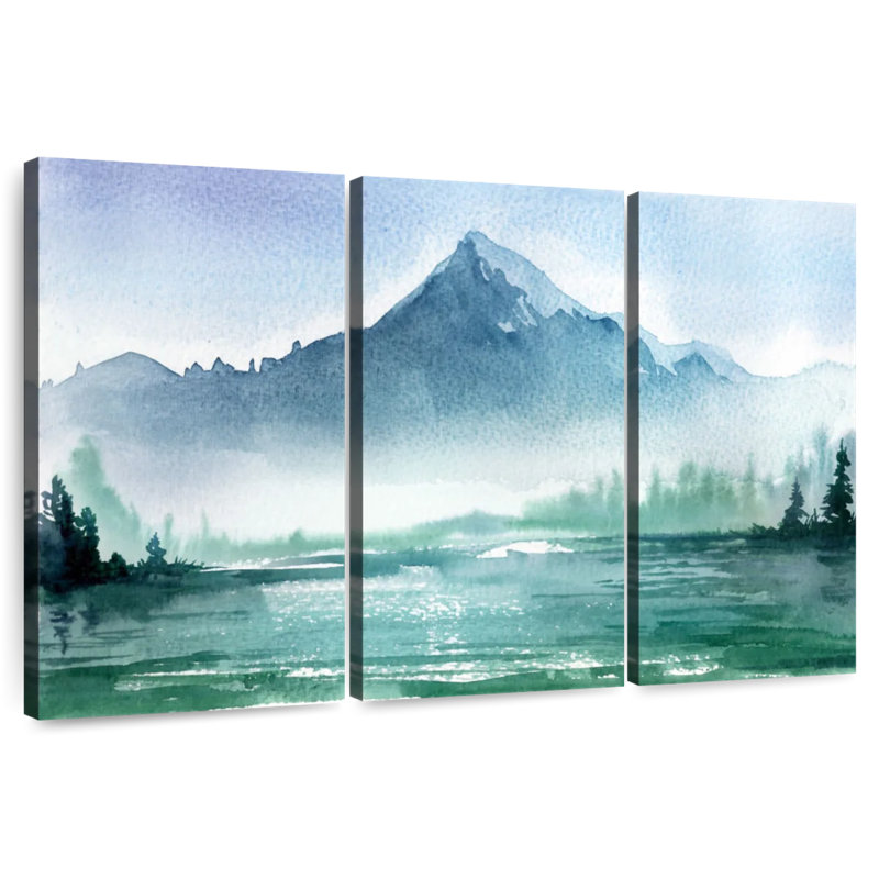 Alvord Mountain And Water, 32" H x 50" W