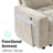 102Inch U-Shaped 8-Seater Sleeper Sofa, Chenille Fabric, Adjustable Backrest 100°-160°, Pull-Out Beds & Storage, Usb Charging, Led Night Light, Foldable Side Table, Tool-Free Assembly-768805097