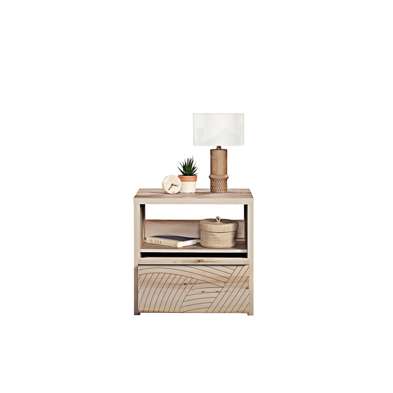Table de chevet avec rangement