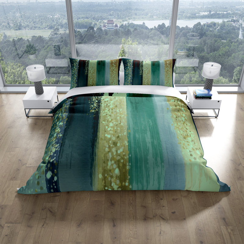 Ensemble de housse de couette nautique, Housse de couette très grand et 2 taies